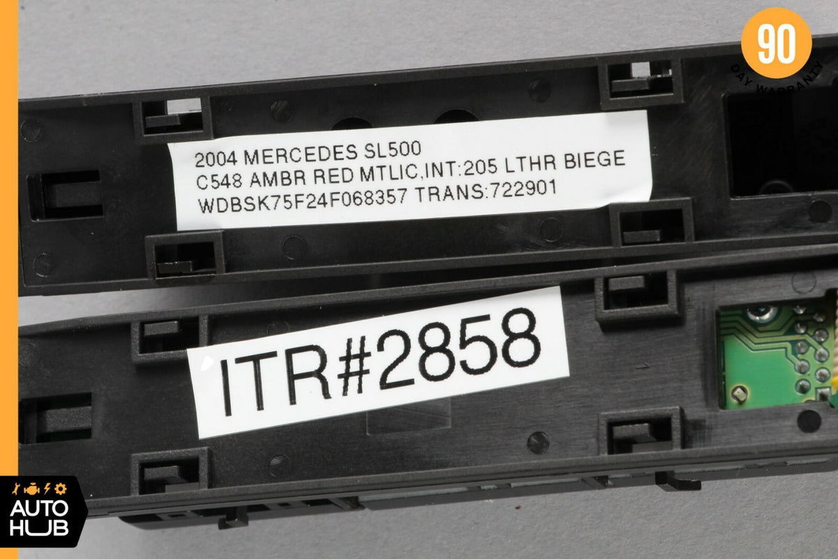 03-08 Mercedes R230 SL500 SL550 AMG Center Console ESP Switch Control Button OEM - photo 12