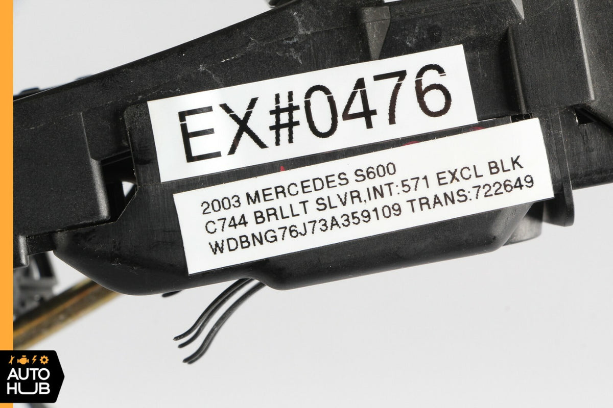 00-06 Mercedes W220 S600 S430 S65 Rear Left Keyless Go Exterior Door Handle OEM - photo 12