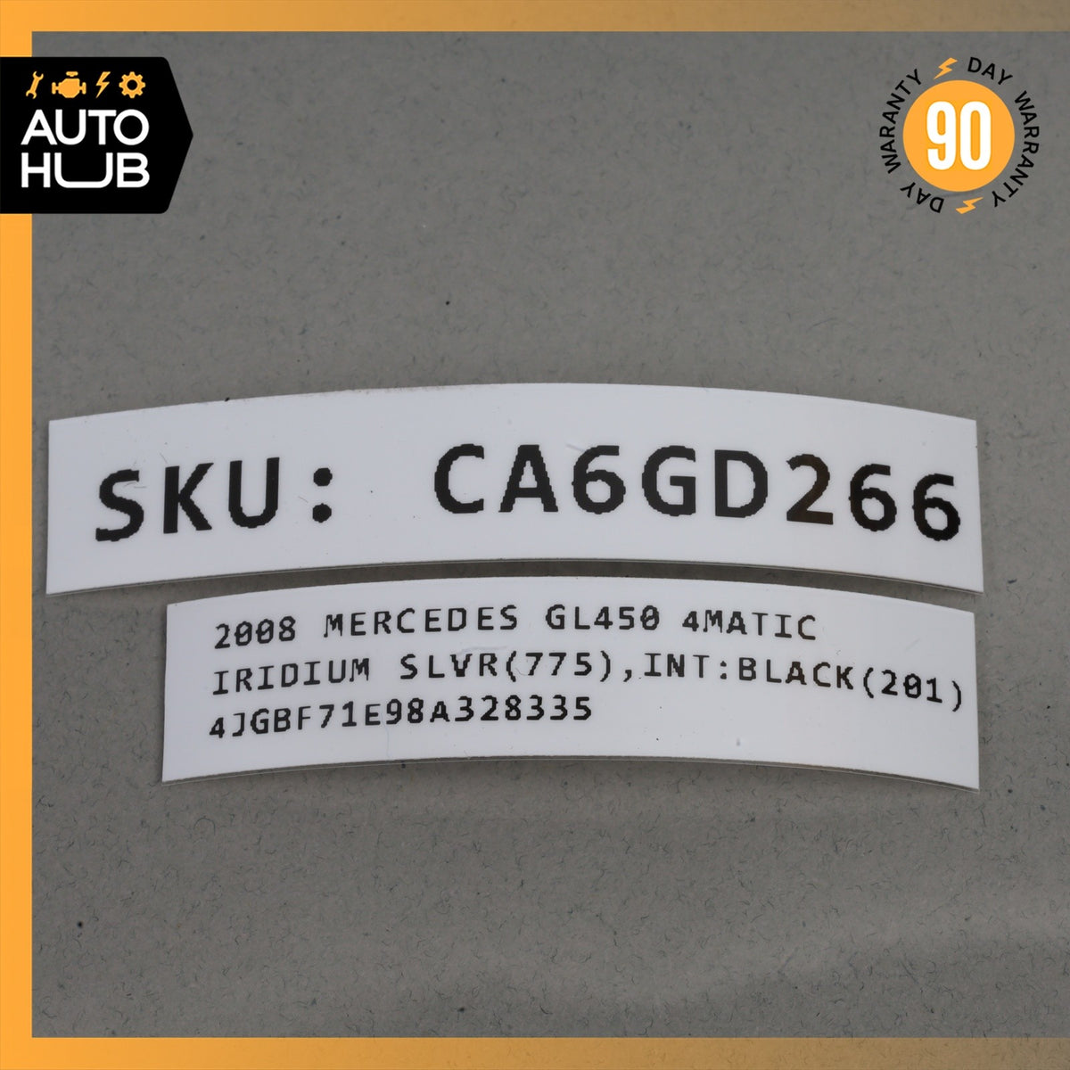 06-13 Mercedes X164 GL450 ML450 Front Right Dash Board Dashboard Airbag Air Bag - photo 16