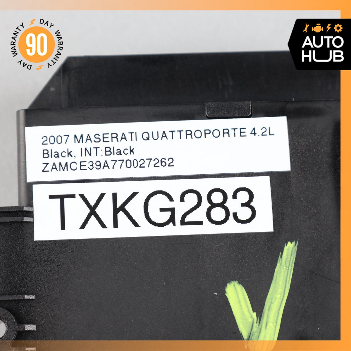03-08 Maserati Quattroporte M139 Park Parking Assist Control Module OEM 51k - photo 9