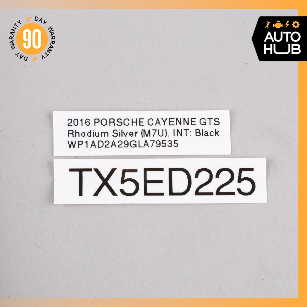 15-18 Porsche Cayenne GTS 958 3.6L Oxygen O2 Sensor Lambda OEM - photo 9