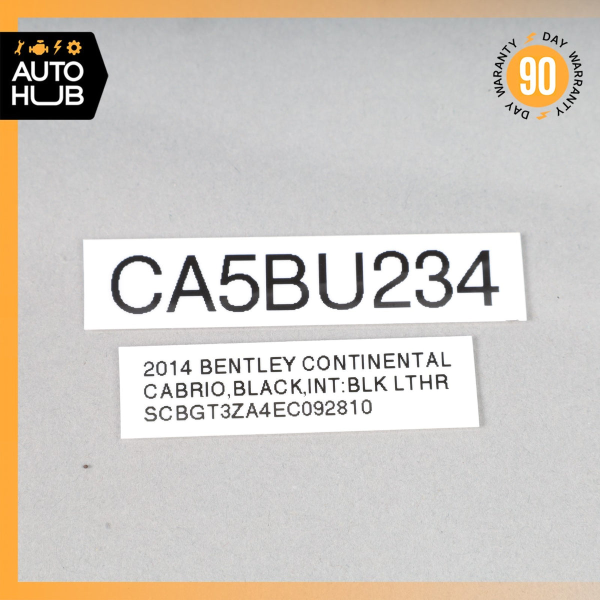 07-18 Bentley Continental GT Left Knee Panel Under Dashboard Dash Black OEM - photo 19