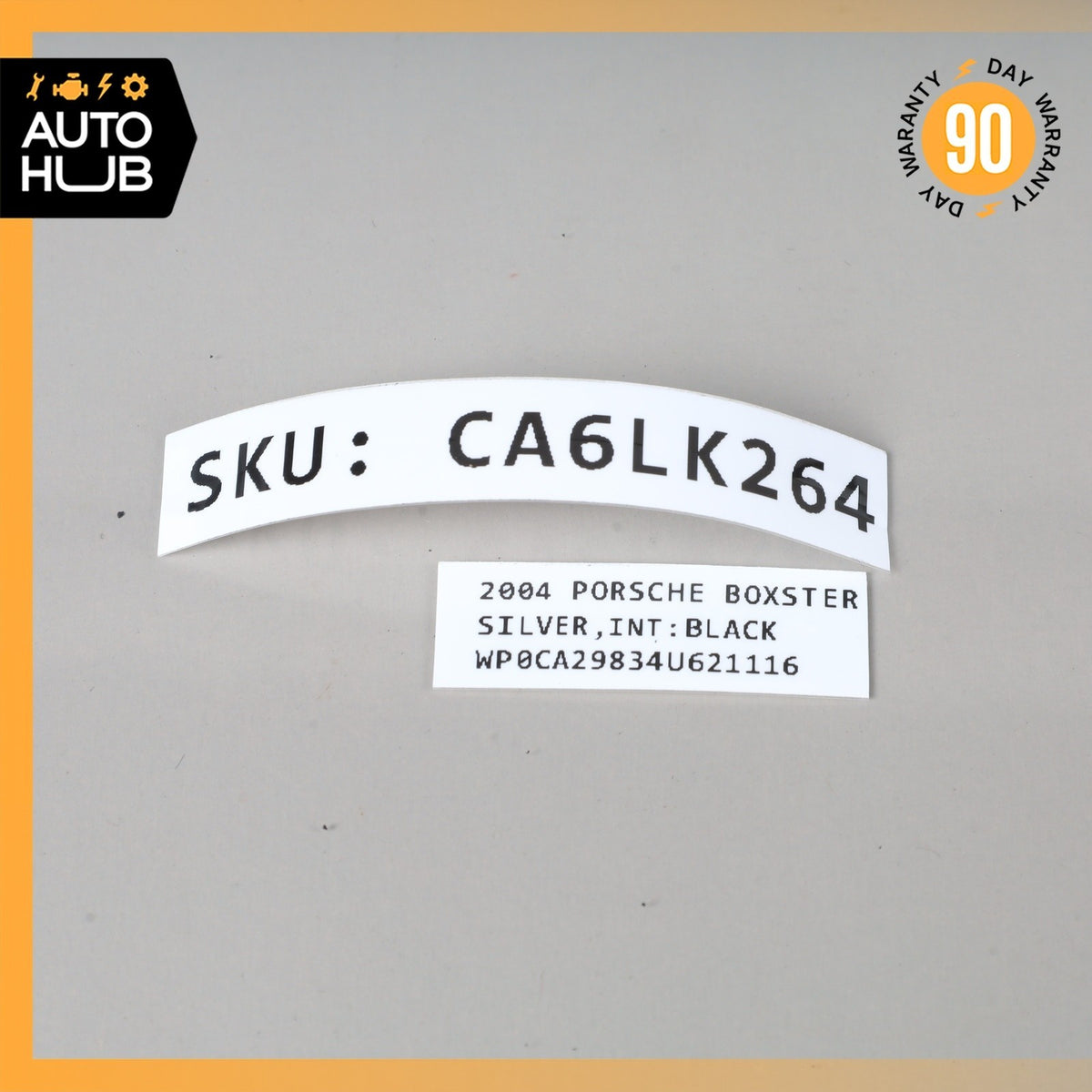 Porsche Boxster 986 Hood Bonnet Release Open Control Switch 99661310510 OEM - photo 9