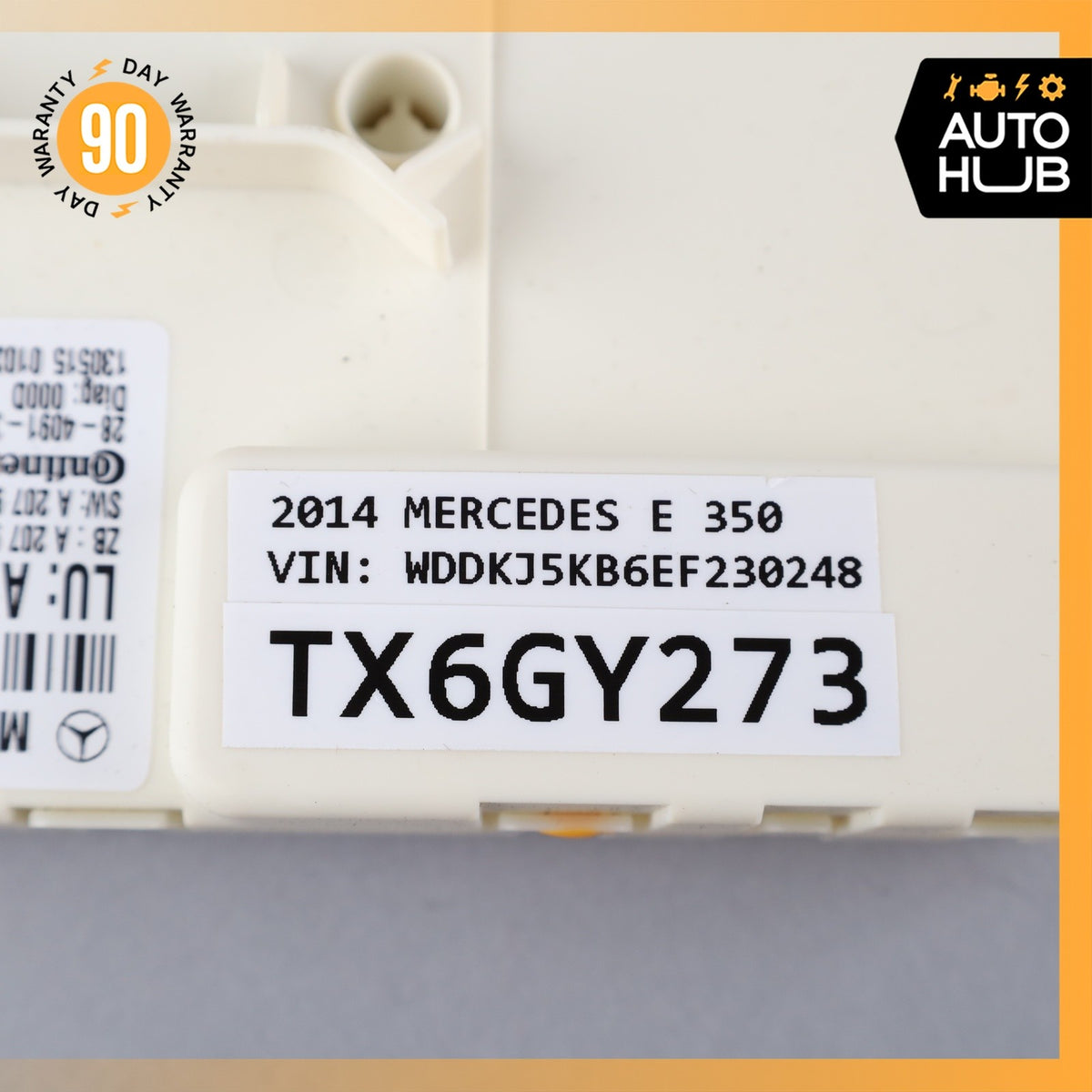10-17 Mercedes W207 E550 E350 Coupe Rear Window Regulator Control Module OEM - photo 10