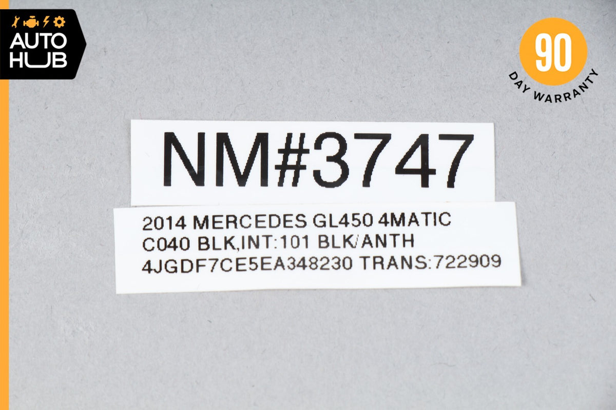 Mercedes X166 GL450 GLS550 3rd Row Right Seat Folding Power Switch Button OEM - photo 10