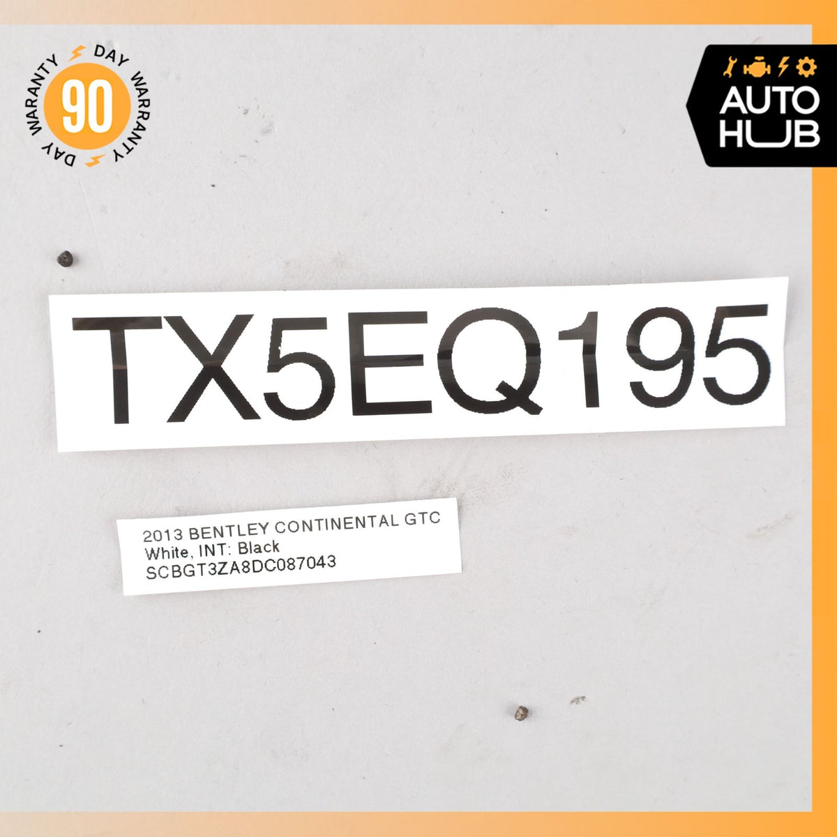12-18 Bentley Continental GTC Rear Right Side Interior Door Panel OEM 55k - photo 24
