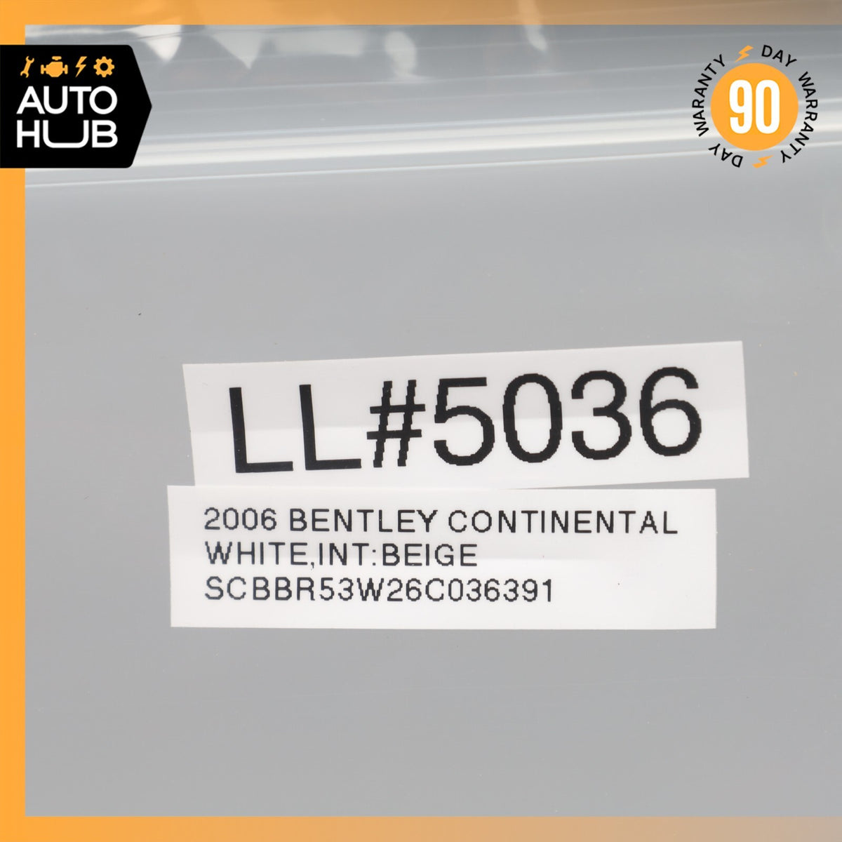 Bentley Continental Flying Spur Front Acceleration Sensor Module Unit OEM 80k - photo 13
