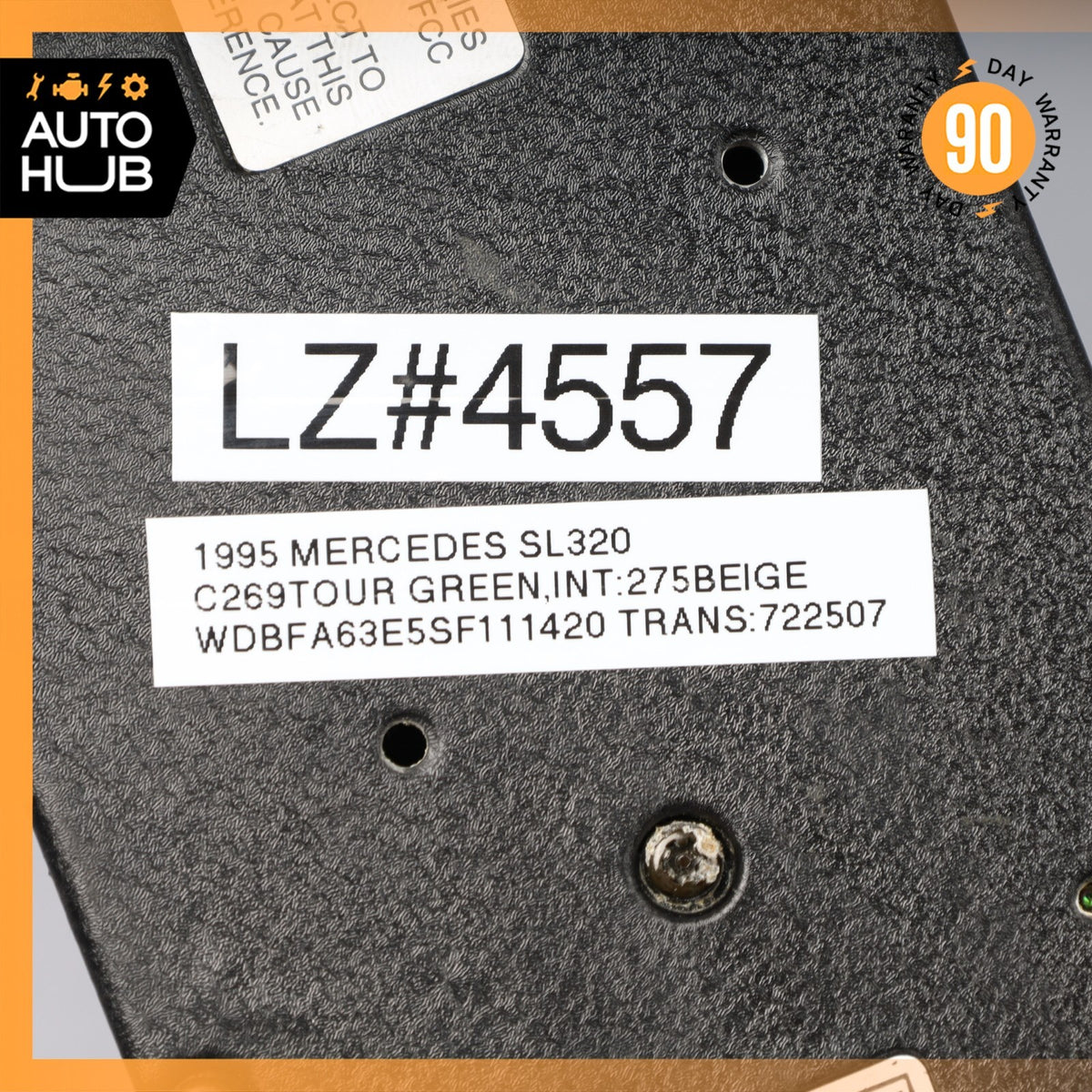 90-02 Mercedes R129 SL500 SL600 Communication Phone Control Module 187182162 OEM - photo 8