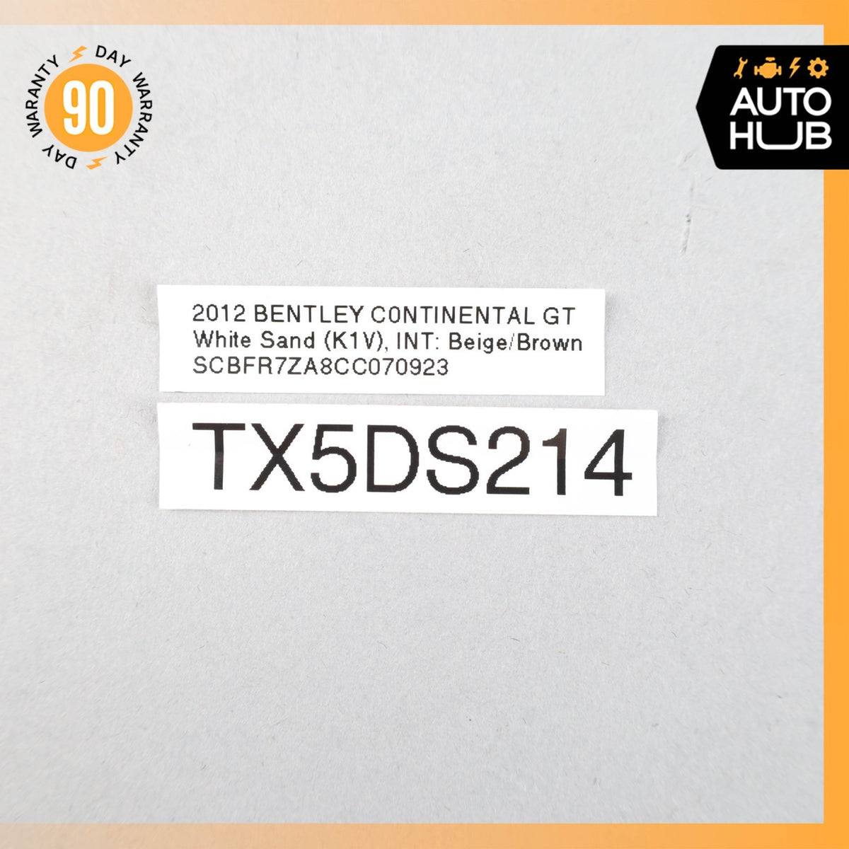 12-17 Bentley Continental GT Left Side Inside Trunk Panel Cover Pavel OEM 56k - photo 23