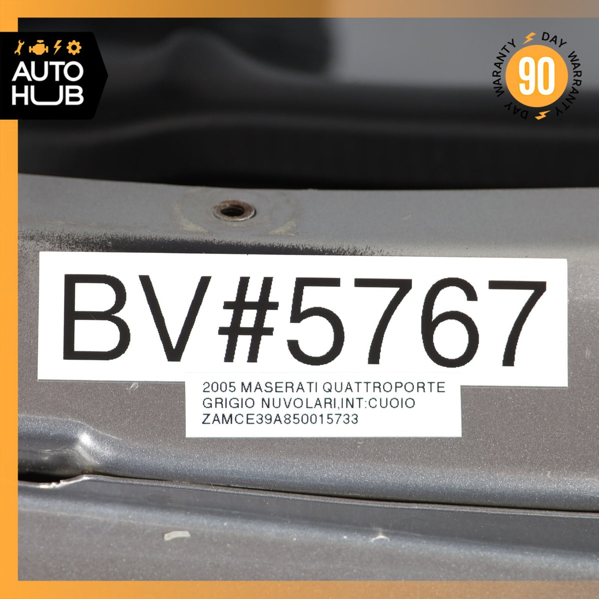 03-08 Maserati Quattroporte M139 Front Bumper Reinforcement Bar 67723100 OEM - photo 13