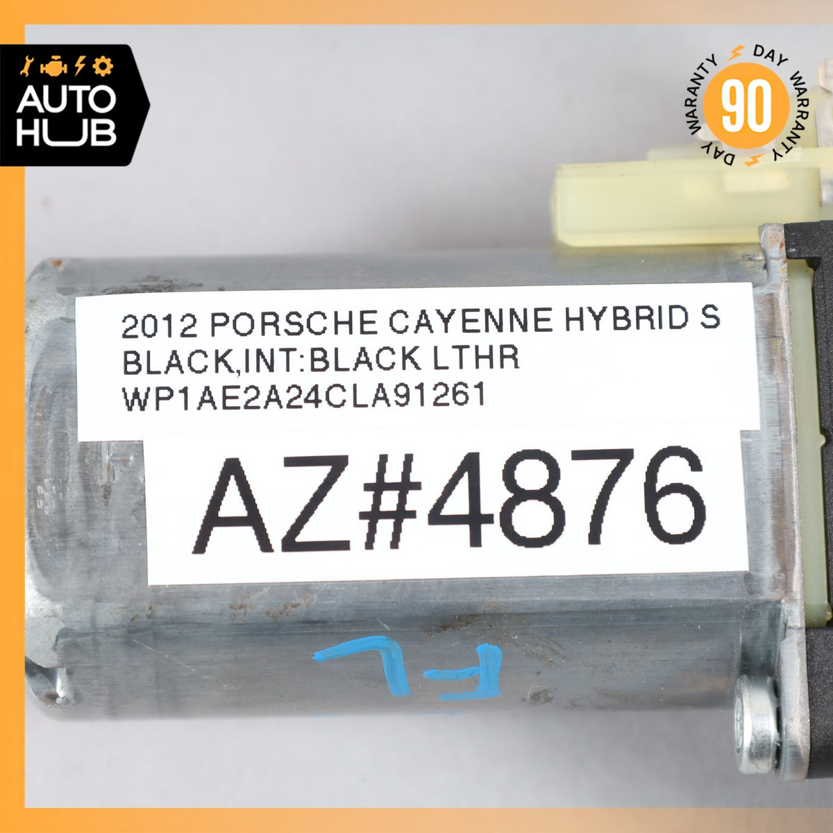 Porsche Cayenne 958 Front Left Side Seat Backrest Adjustment Control Motor OEM - photo 10