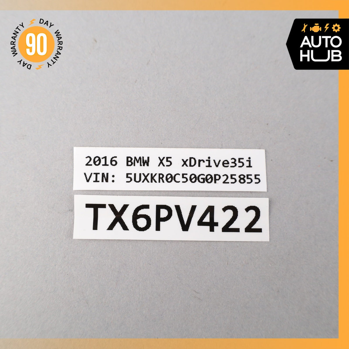 12-19 BMW F15 X5 640i Fuel Vent Ventilation Breather Valve Hose 13907636156 OEM - photo 12