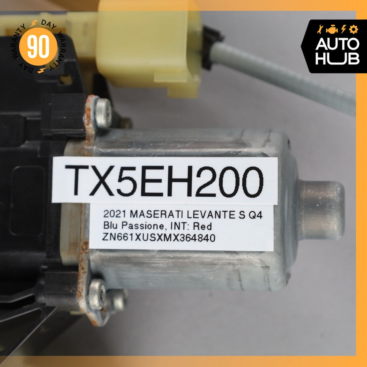 17-24 Maserati Levante M161 Rear Left Window Regulator Motor 670156111 OEM 35k - photo 15