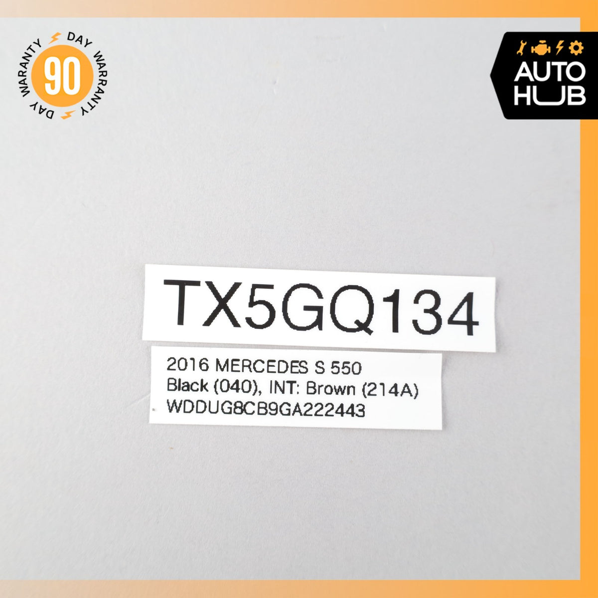 14-18 Mercedes W222 S550 S600 AC A/C Climate Control Switch Dual Zone OEM - photo 17