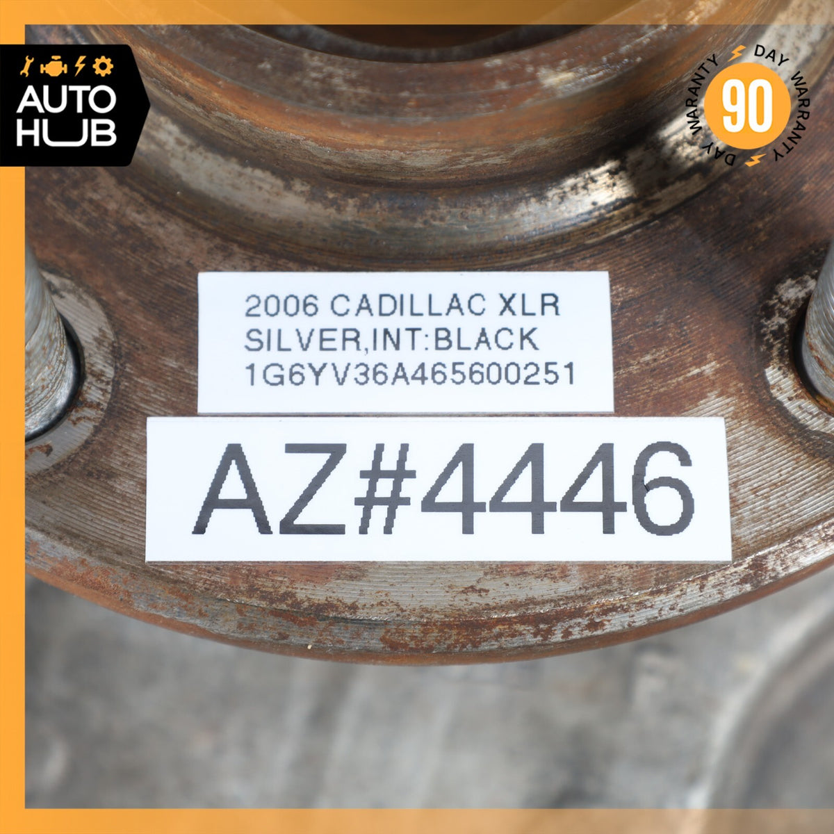 04-13 Cadillac XLR Front Right Passenger Side Spindle Knuckle Hub OEM - photo 13