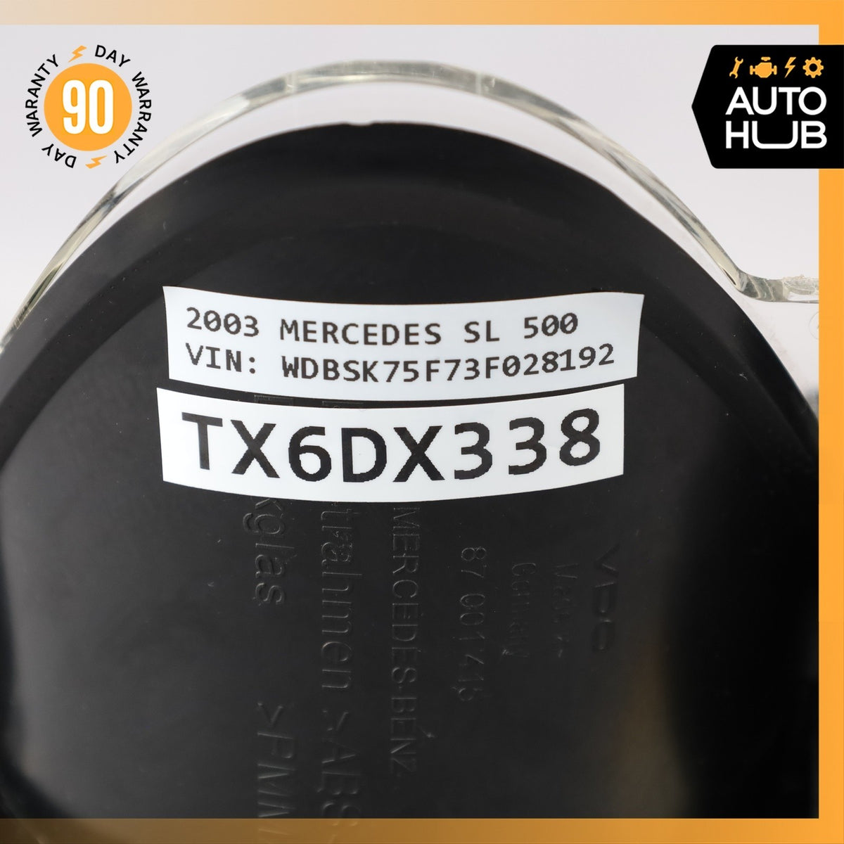 03-08 Mercedes R230 SL500 SL600 SL550 Instrument Cluster Speedometer OEM 50k - photo 23