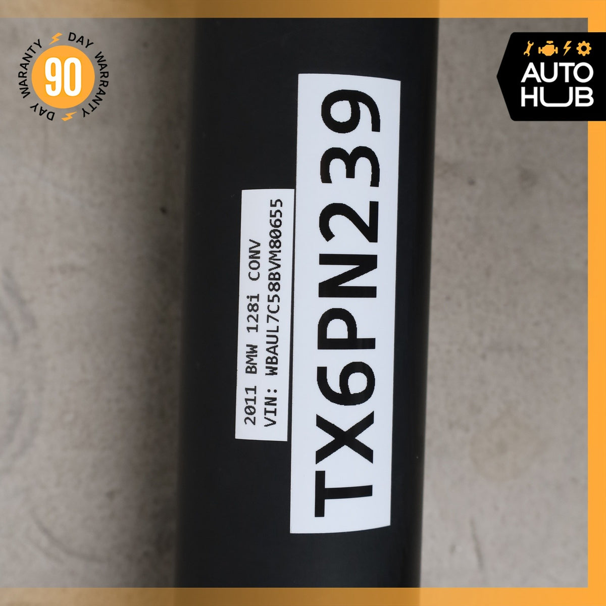 08-13 BMW E88 128i Automatic Transmission Propeller Drive Prop Shaft OEM - photo 10