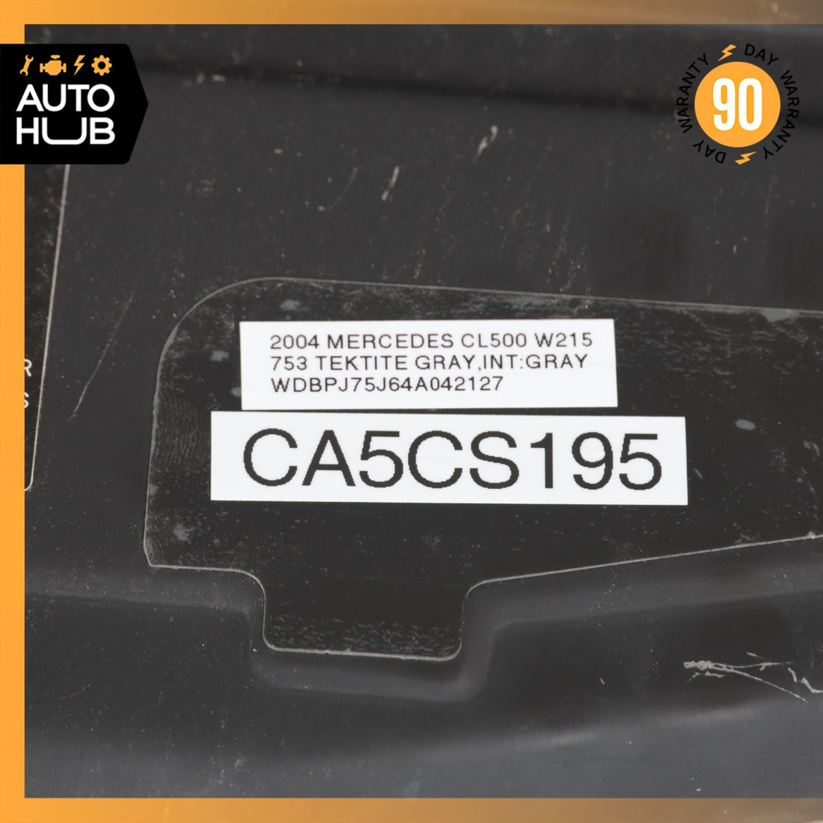 00-06 Mercedes W215 CL500 CL55 AMG Upper Radiator Support Headlight Bracket OEM - photo 14