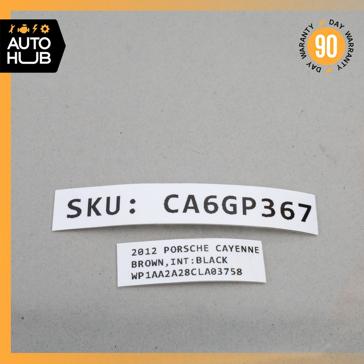 11-18 Porsche Cayenne 958 3.6L Oxygen O2 Sensor Lambda 03H906262N OEM - photo 8