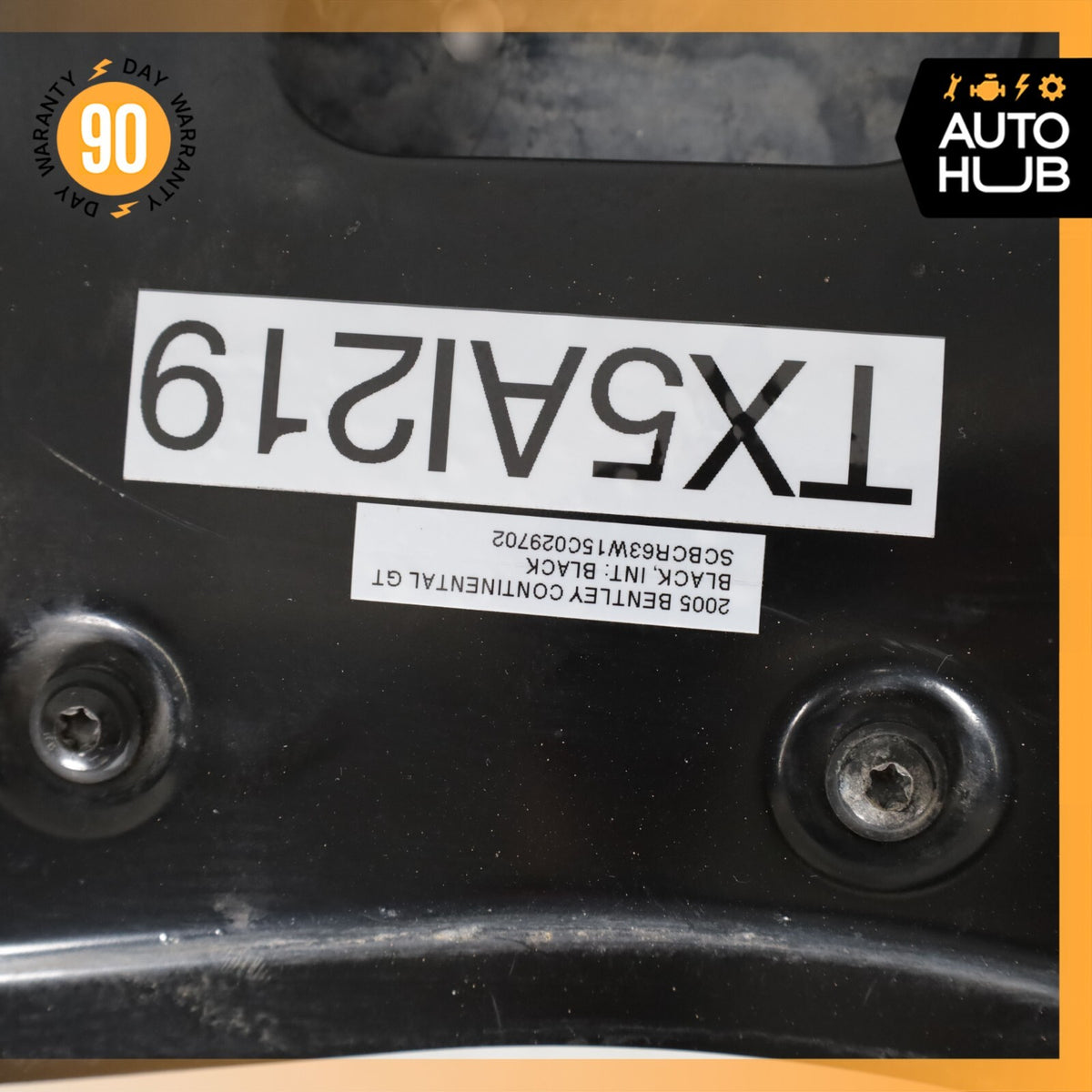 03-06 Bentley Continental GT GTC Front Radiator Support Bar Frame OEM - photo 12