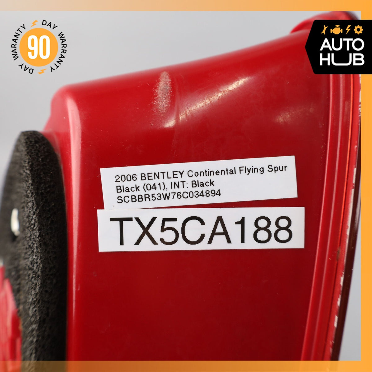 06-13 Bentley Continental Flying Spur Right Side Tail Light Lamp OEM 76k - photo 16