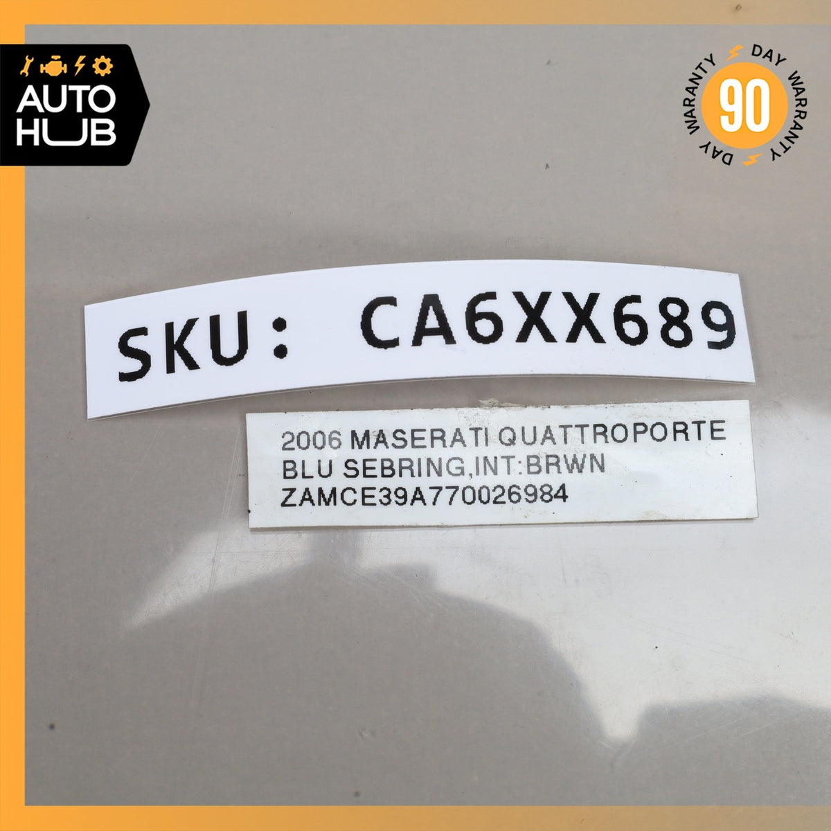 03-08 Maserati Quattroporte M139 Rear Bumper Parking Wire Harness OEM - photo 16