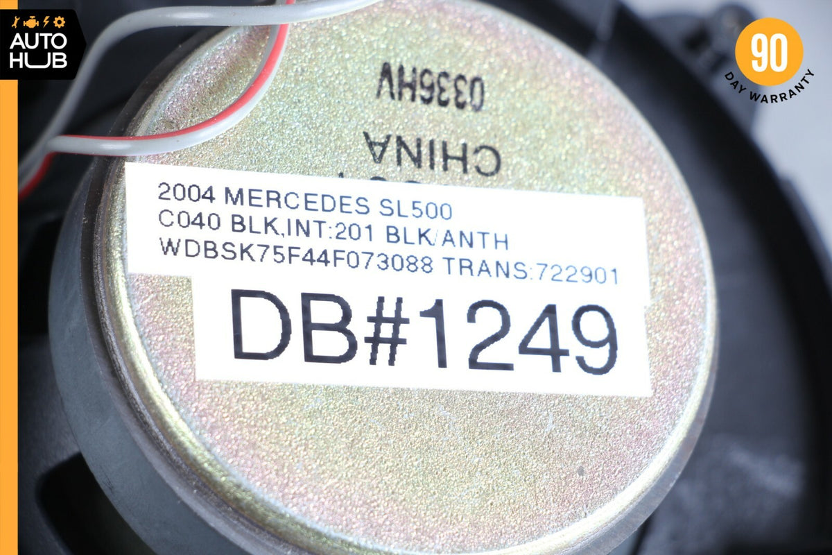 03-08 Mercedes R230 SL500 Door Audio Speaker Bose Right Passenger Side OEM 49k - photo 12