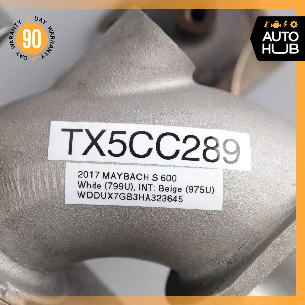07-17 Mercedes W222 Maybach S600 SL600 Turbocharger Turbo Manifold Left Side OEM - photo 24