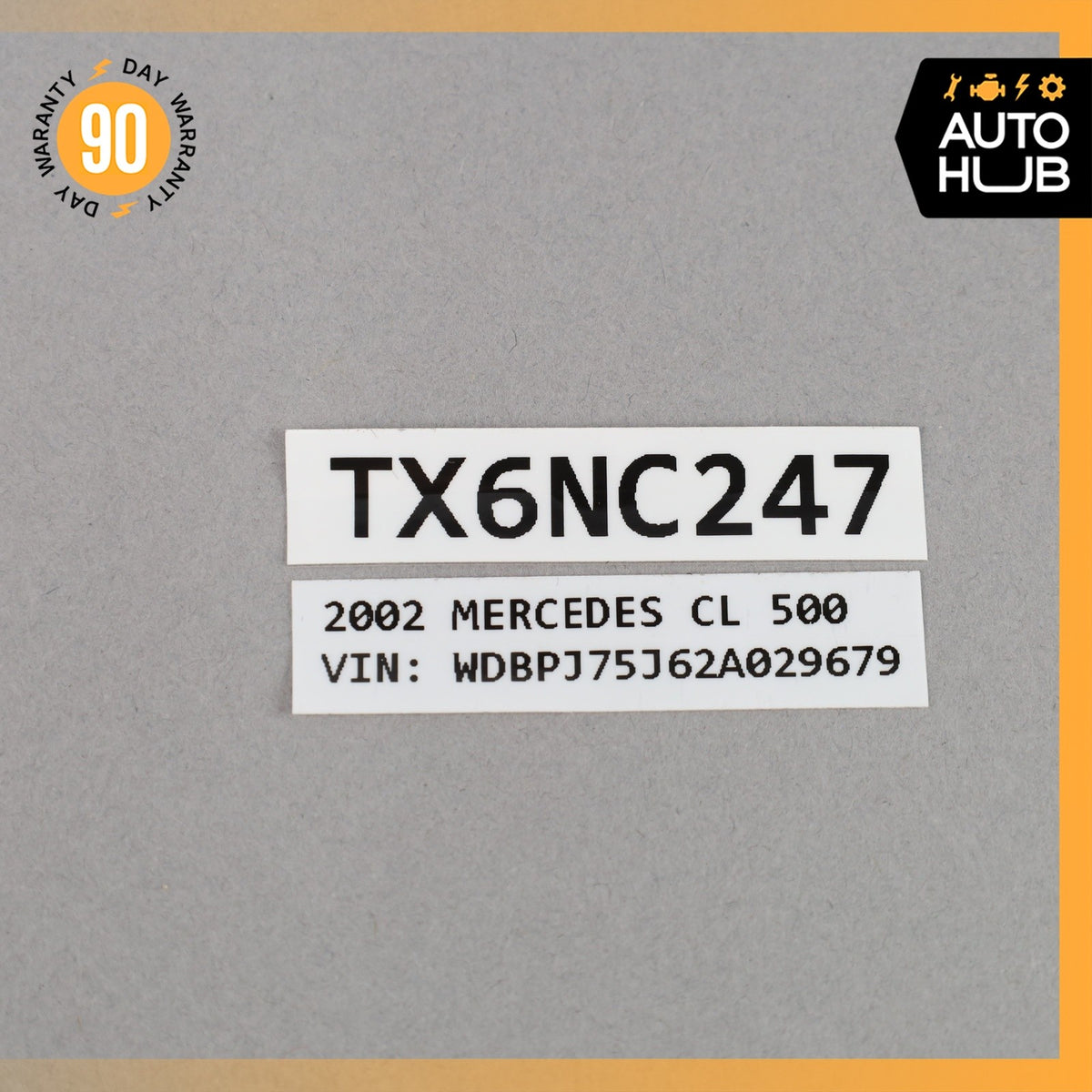 00-02 Mercedes W215 CL500 CL55 Center Dash Hazard ESP Lock Switch Control OEM - photo 19