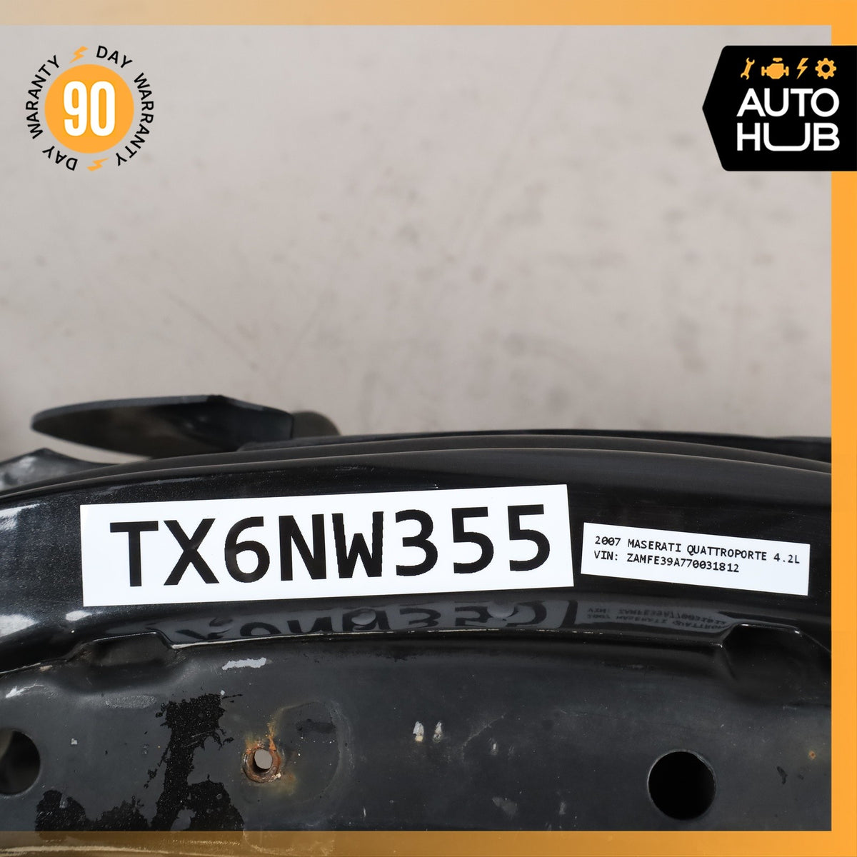 03-08 Maserati Quattroporte M139 Front Bumper Reinforcement Bar 67723100 OEM 55k - photo 13