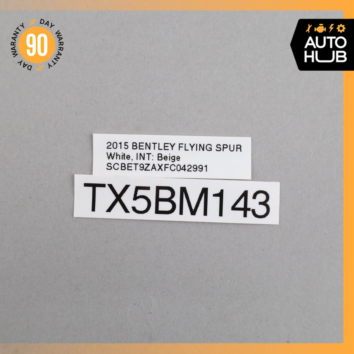 14-18 Bentley Flying Spur Rear Right Passenger Side Interior Door Panel OEM 44k - photo 23