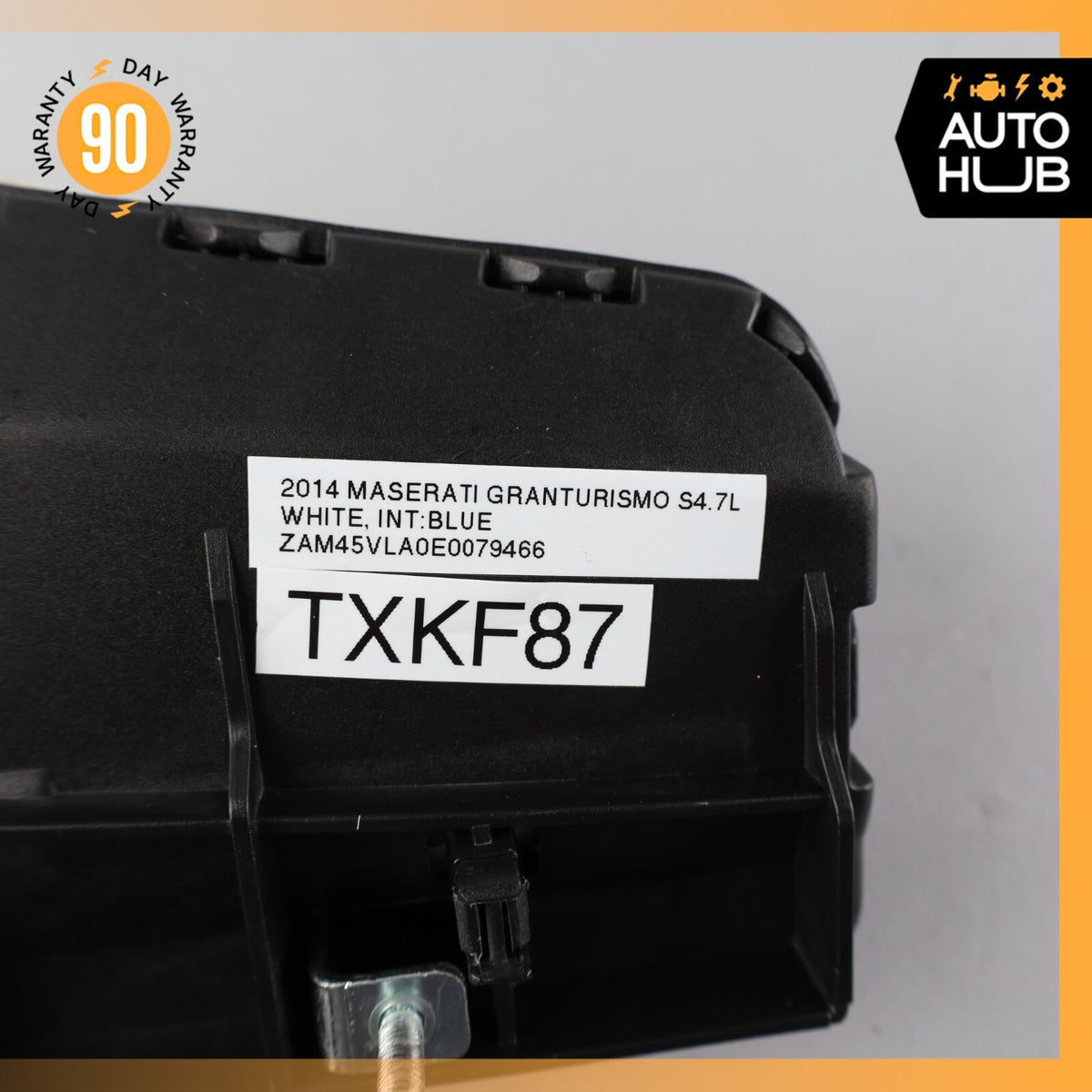 08-14 Maserati Granturismo M145 Front Right Passenger Side Seat Airbag SRS OEM - photo 11