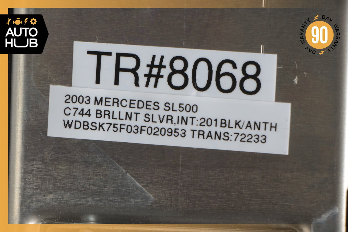 03-12 Mercedes R230 SL500 SL55 AMG SL550 Rear SAM Fuse Box Relay Module OEM - photo 10
