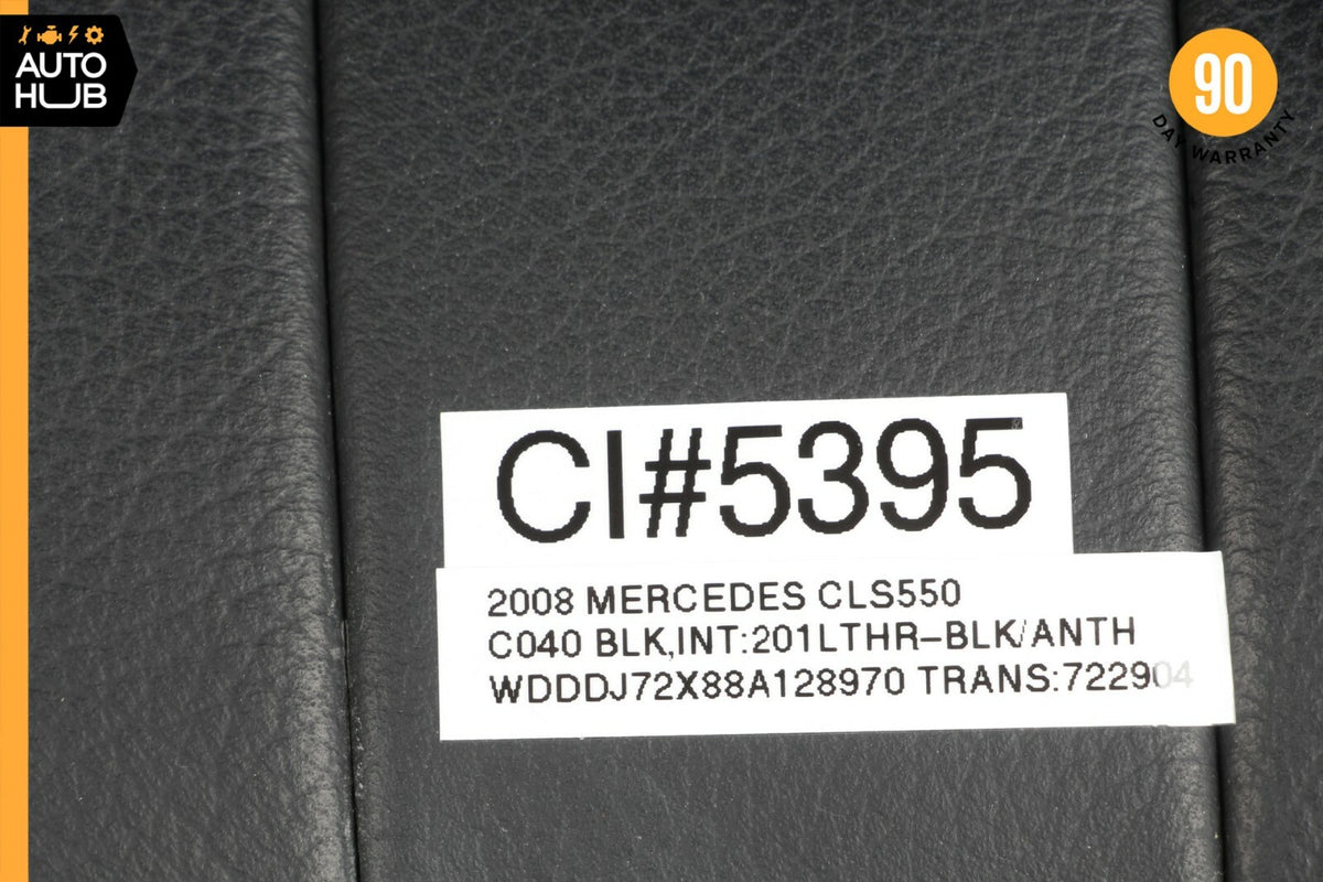 07-09 Mercedes W219 CLS550 Headrest Head Rest Left or Right Black OEM - photo 9