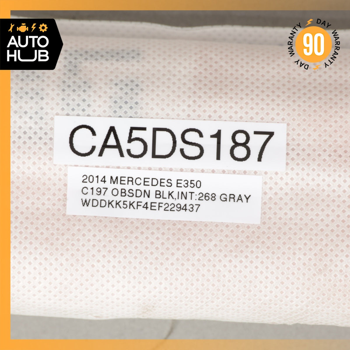11-17 Mercedes W207 E350 E550 Door Airbag Left Driver Side 2078602302 OEM - photo 16
