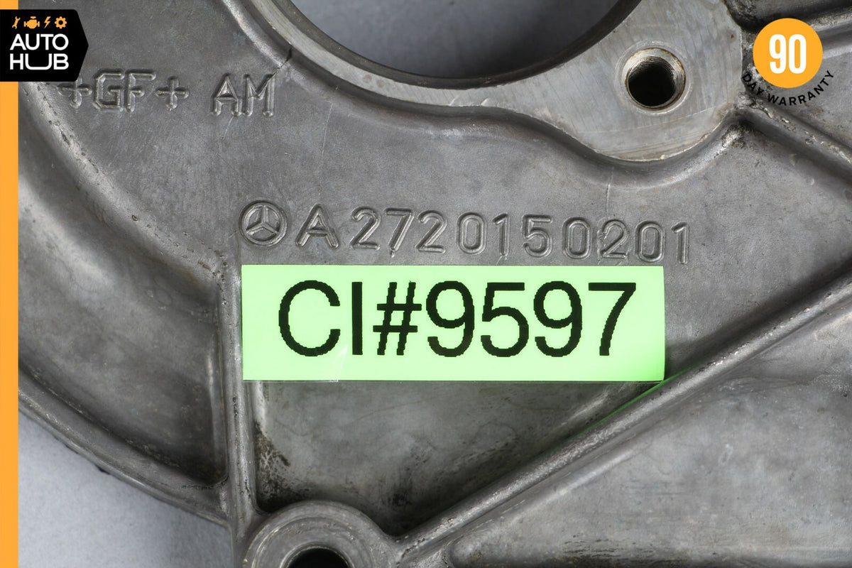 Mercedes W221 S550 E350 Front Left Side Engine Timing Chain Cover Plate OEM - photo 7