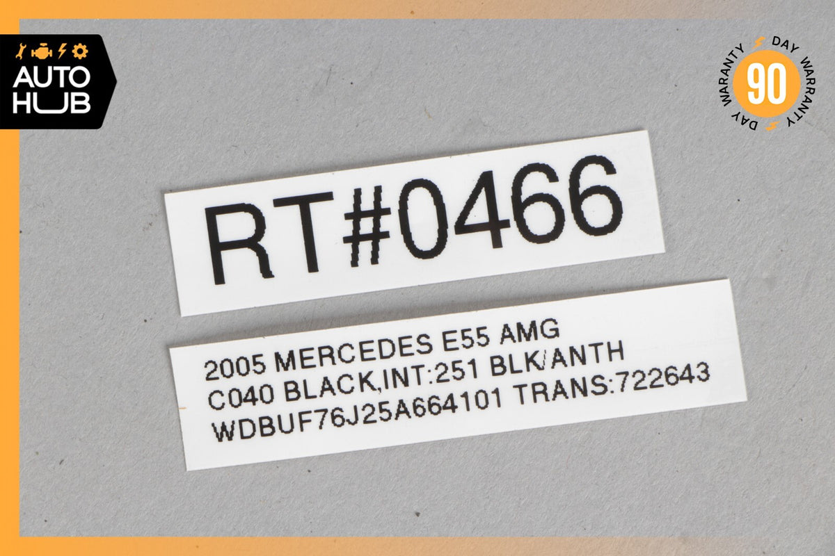 03-09 Mercedes W211 E55 AMG E350 E550 Dashboard Dash Left Molding Trim Wood OEM - photo 8