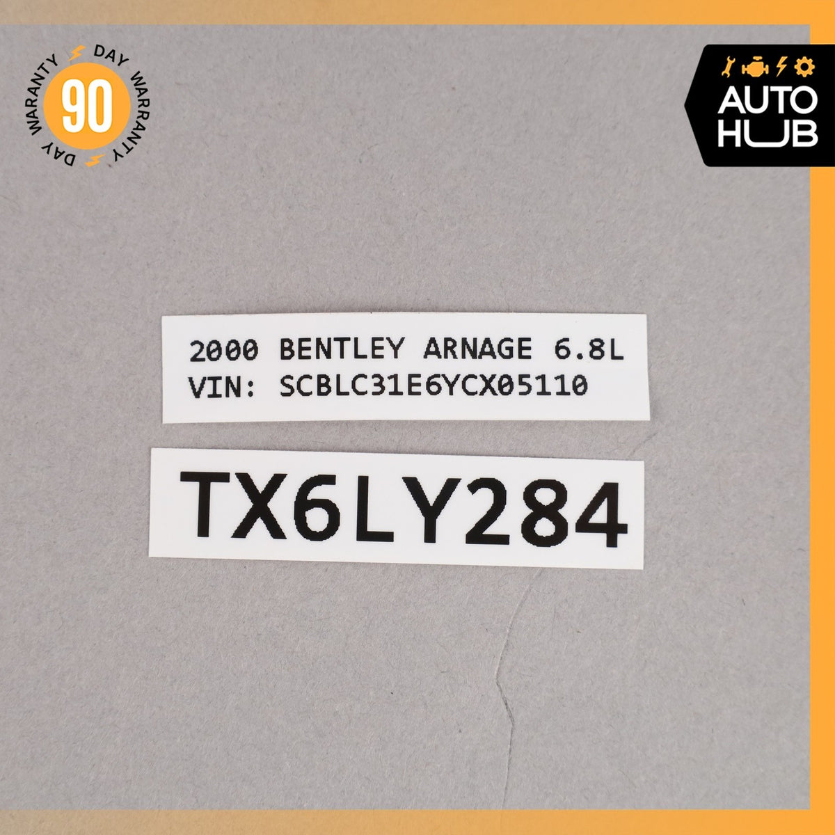 00-09 Bentley Arnage / RR Front Left Interior Door Release Handle w/Switch OEM - photo 13