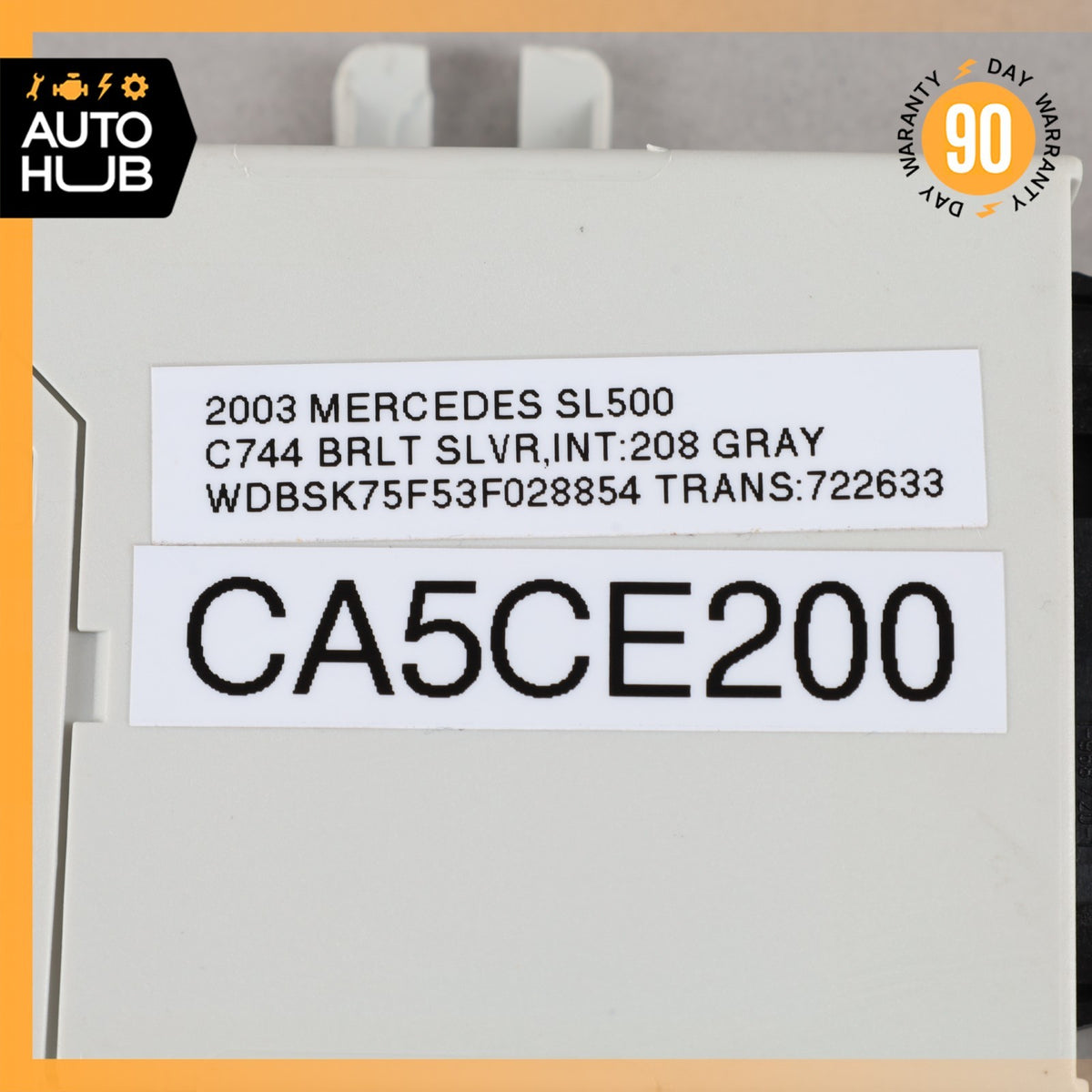 03-05 Mercedes R230 SL500 SL55 Tire Pressure Monitoring System TPMS Receiver OEM - photo 7