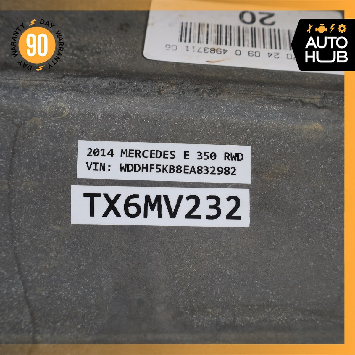 14-16 Mercedes W212 E350 RWD 7G-Tronic Automatic Transmission 722.906 OEM 84k - photo 16