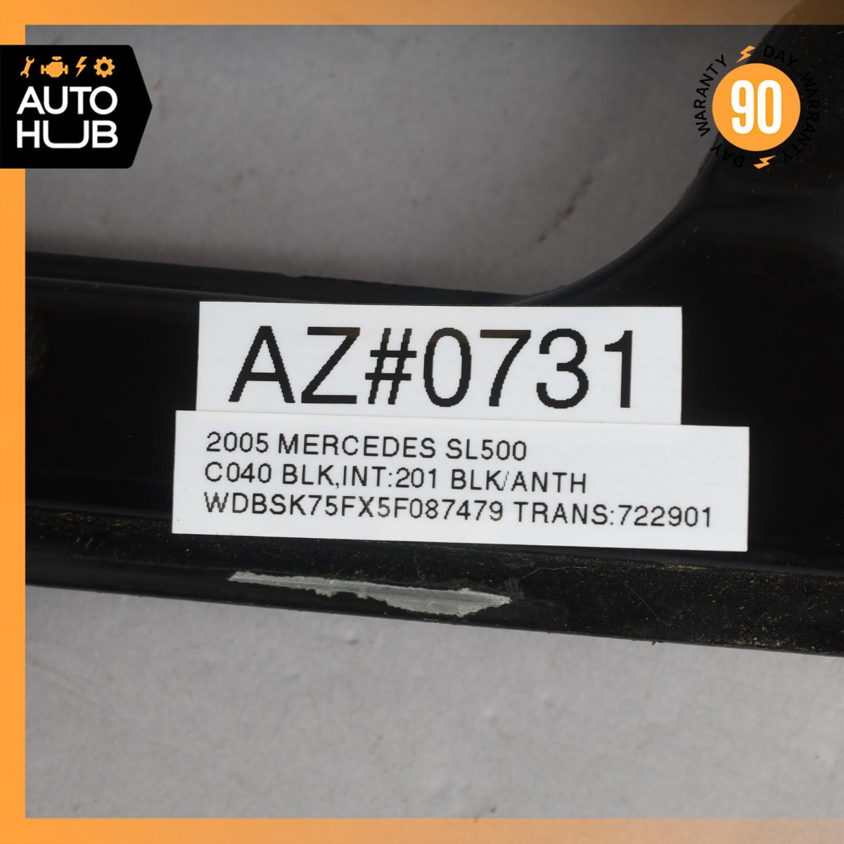 Mercedes R230 SL500 SL55 AMG Front Right Side Door Window Regulator Motor OEM - photo 14