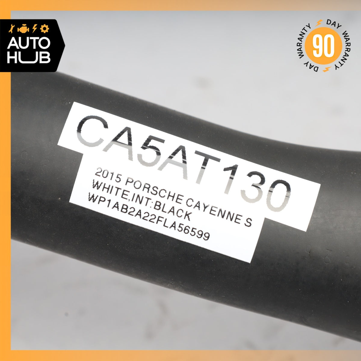 Porsche Cayenne 958 3.6L Engine Radiator Coolant Hose w/ Sensor OEM - photo 16