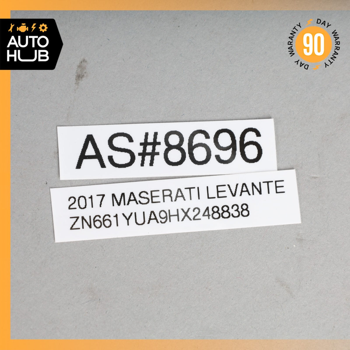 17-22 Maserati Levante S M161 Airbag Crash Impact Sensor SRS 675000589 OEM - photo 6