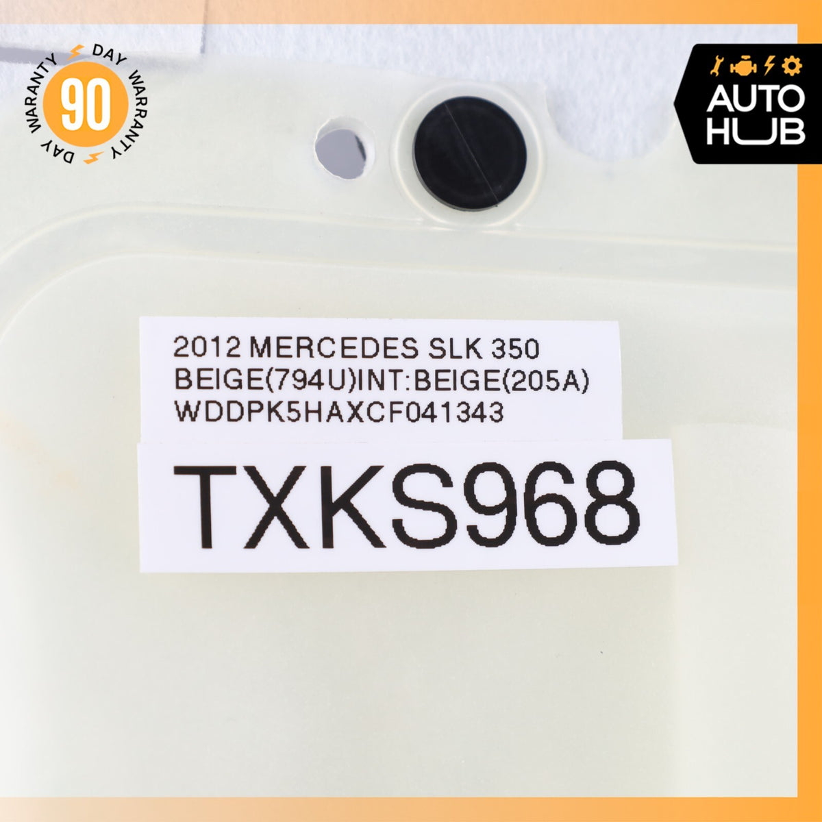 12-20 Mercedes R172 SLK350 Front Upper Seat Cushion Bladder Bolster OEM 30k - photo 10