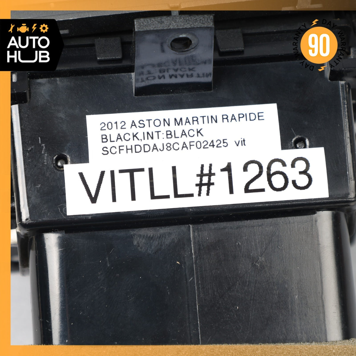 10-19 Aston Martin Rapide Left Outer or Center Console AC A/C Air Vent OEM 11k - photo 13