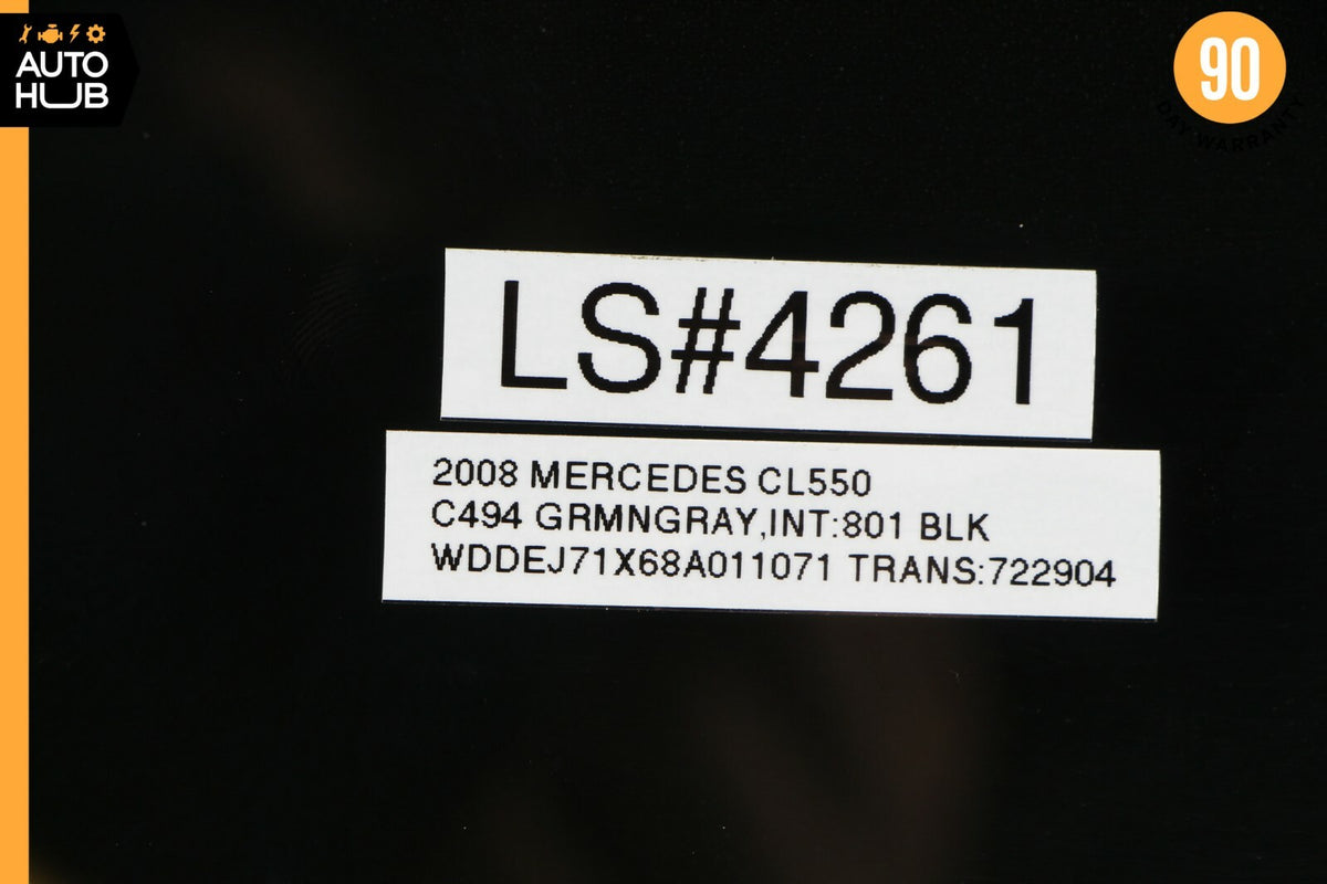 07-14 Mercedes W216 CL550 CL63 AMG Sunroof Sun Roof Glass 2167800021 OEM - photo 12