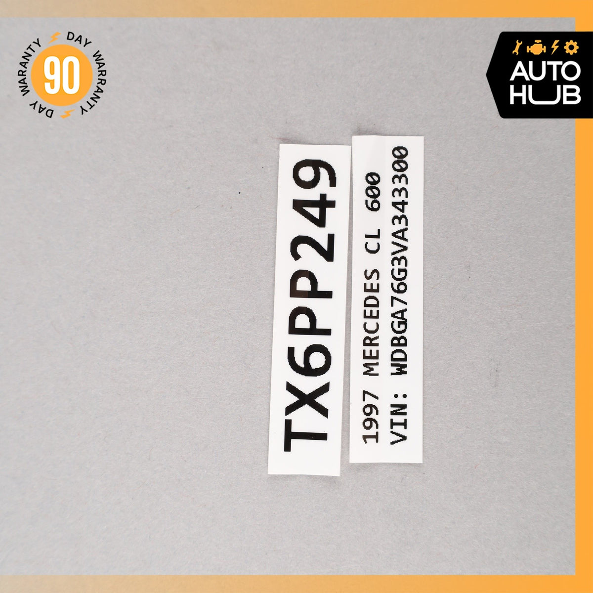 92-02 Mercedes W140 CL600 600SL SL600 V12 ECU ECM Engine Control Module Unit OEM - photo 10