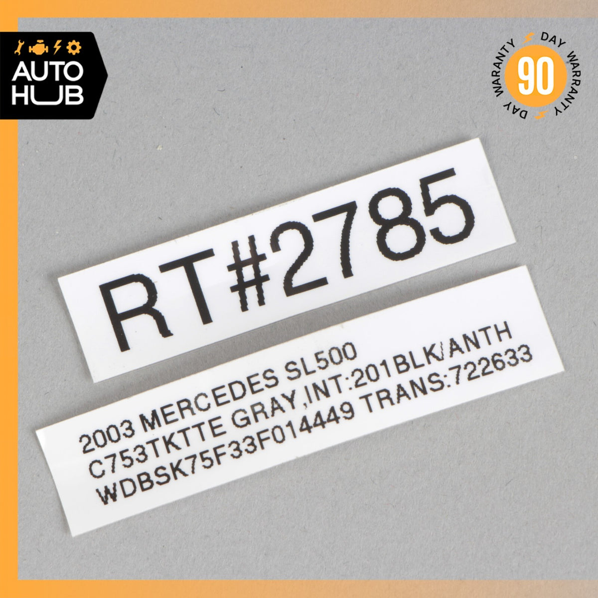 Mercedes R230 SL500 SL55 Convertible Top Main Drive Lift Cylinder Right OEM 72k - photo 11