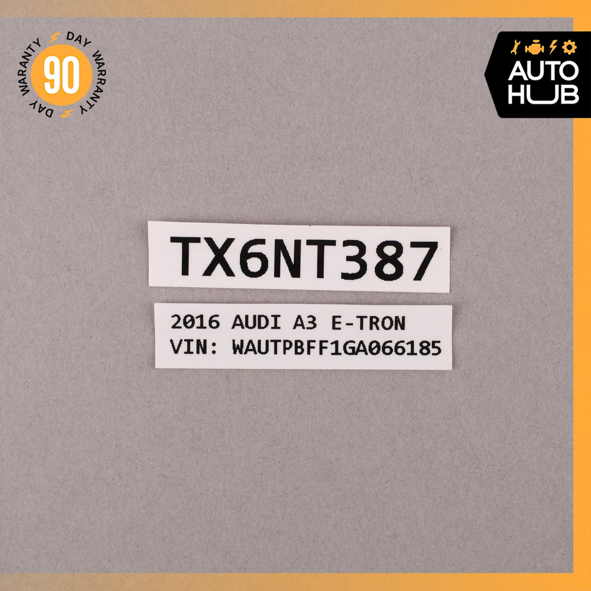 16-18 Audi 8V A3 E-Tron Hybrid High Voltage Cable Wire Harness OEM - photo 8