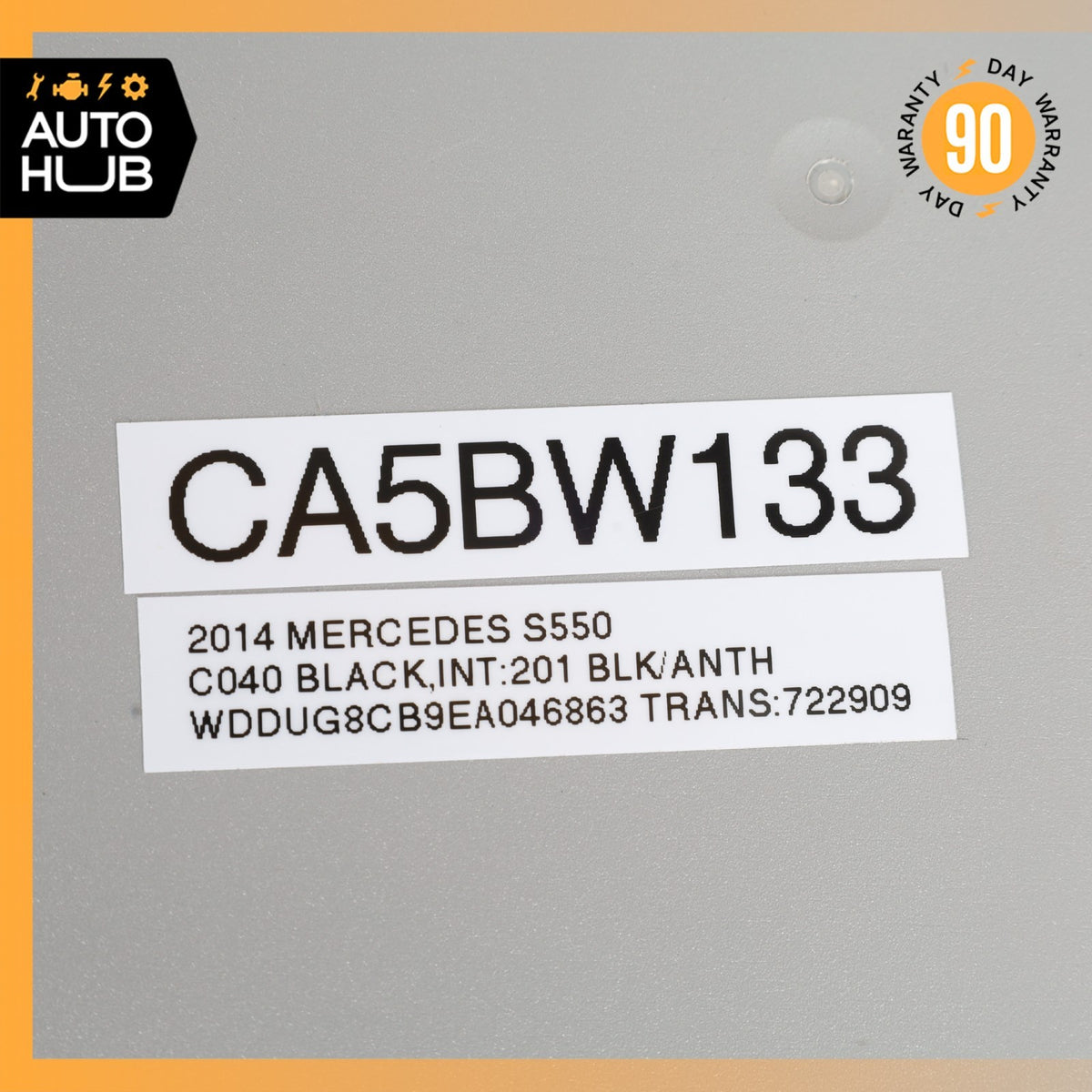 2014 Mercedes W222 S550 Rear Trunk SAM Control Module 2229006807 OEM - photo 10